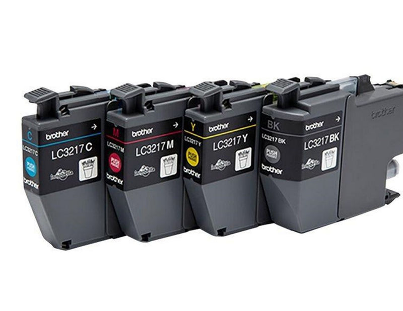 Brother LC 3217 Value 4-Pack Ink Black/Yellow/Cyan/Magenta