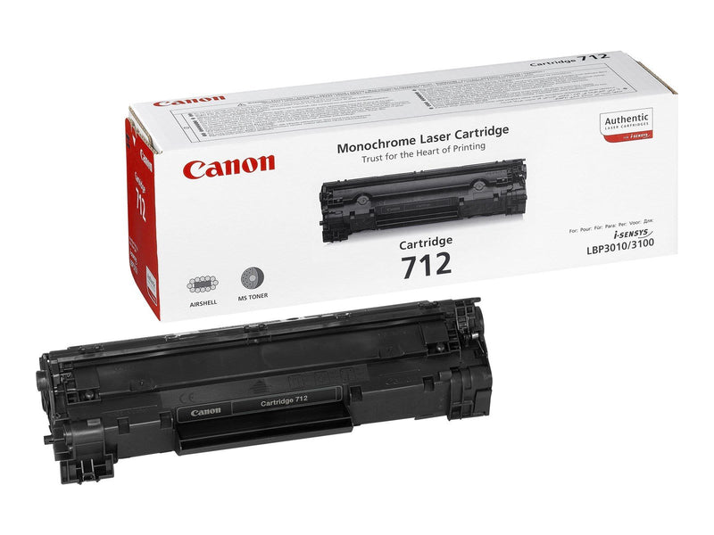 Canon CRG 712 / 1870B002 Black - Tonerpatrone Schwarz