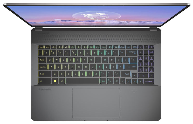 MSI Creator Z16 HX Studio B13VFTO-053 Intel Core i7-13700HX Notebook 40,6cm (16') 32GB RAM, 2TB SSD, WQXGA, Win11 Pro