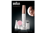Braun Epilierer FaceSpa Pro 3-in-1 Beautygerät zur Epilation, Reinigung und Pflege