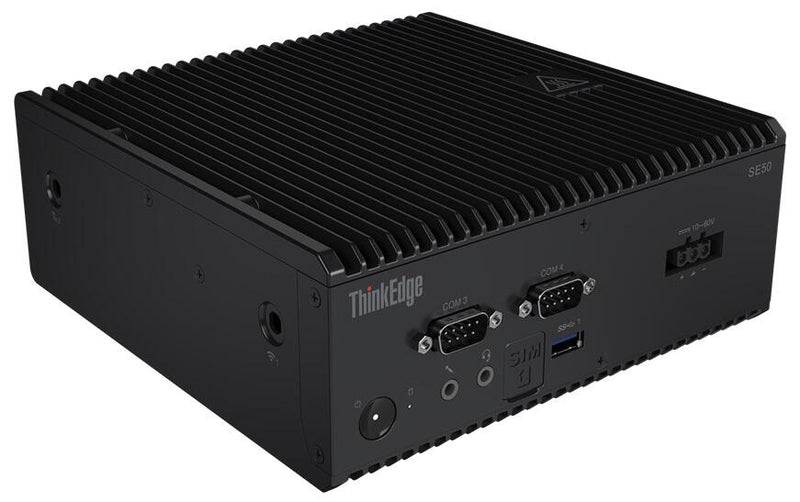 Lenovo ThinkEdge SE50 Nano Fanless PC Intel Core i5-8365UE, 8GB RAM, 128GB SSD, Win10 IoT Enterprise