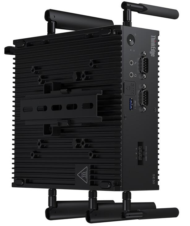 Lenovo ThinkEdge SE50 Nano Fanless PC Intel Core i5-8365UE, 8GB RAM, 128GB SSD, Win10 IoT Enterprise