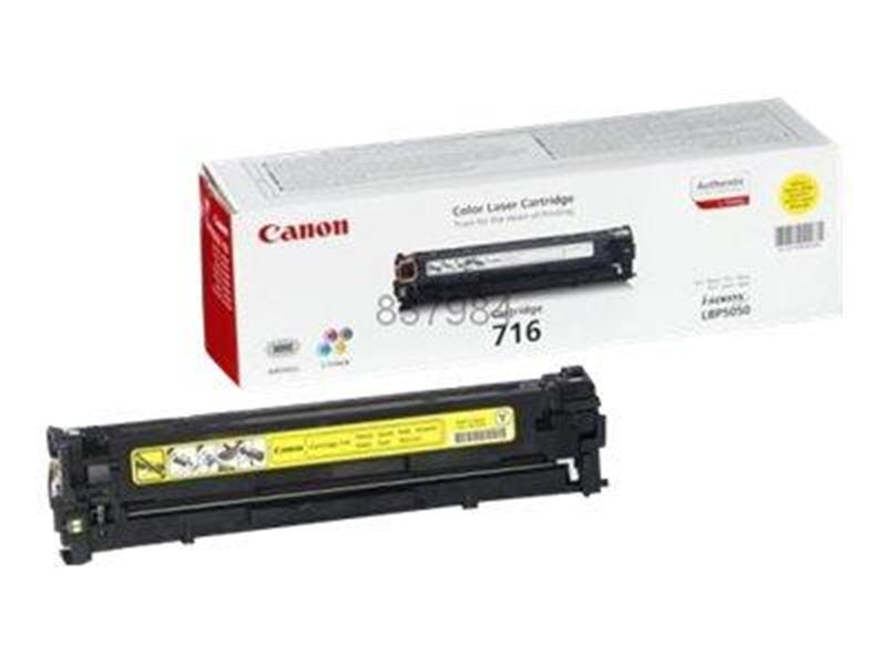 Canon CRG 716 / 1977B002 Yellow - Tonerpatrone Gelb