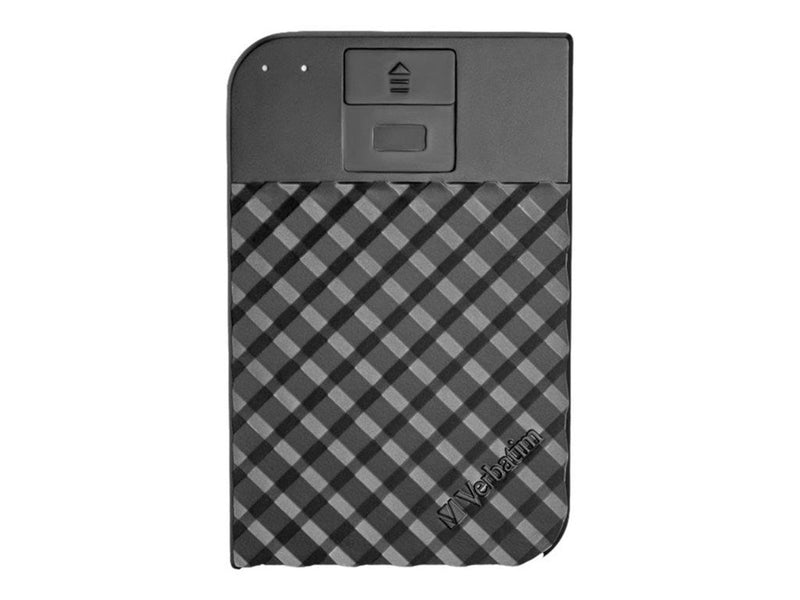 Verbatim Fingerprint Secure - Extern Festplatte - 2TB - Schwarz
