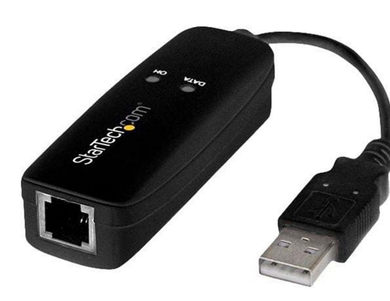 StarTech.com 56K USB Dial-up & Fax Modem - V.92 - External
