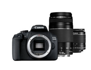 Canon EOS 2000D 18-55mm IS II + EF 75-300mm III