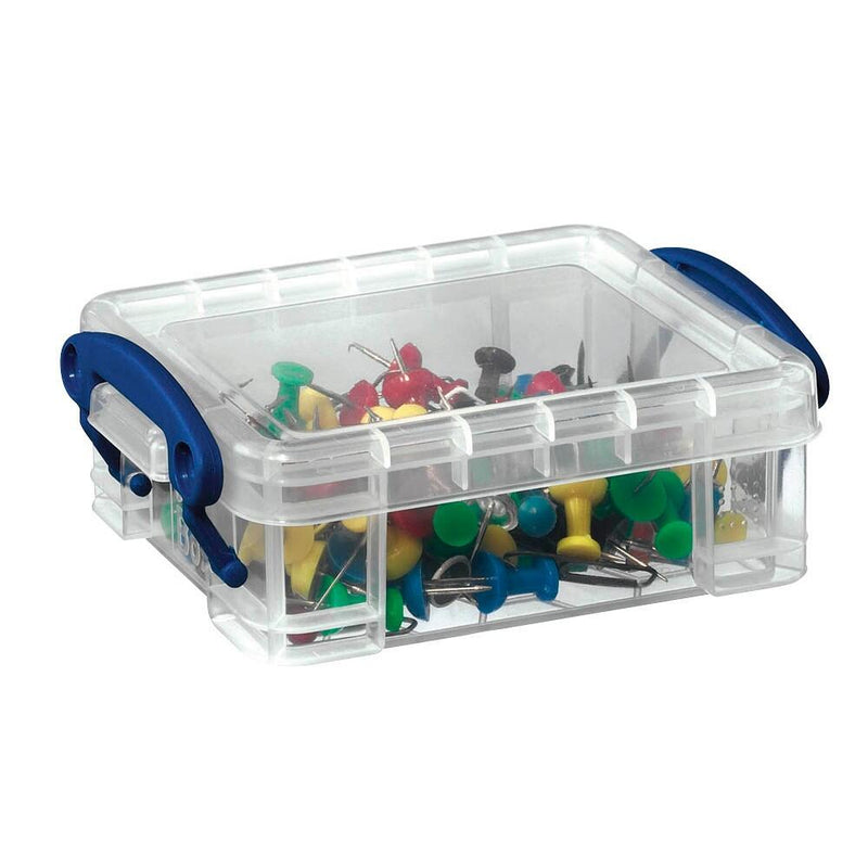 Really Useful Box Aufbewahrungsbox 0,2 l 12,0 x 8,5 x 4,5 cm - transparent