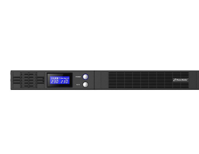 BlueWalker 10121048 - PowerWalker VI R1U - 750VA/450W - Line Interactive UPS