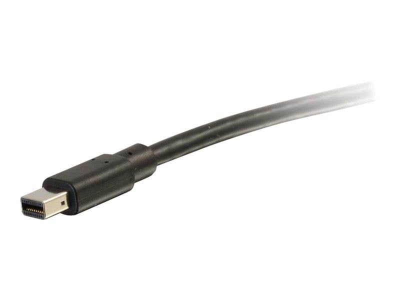 C2G 2m Mini DisplayPort to DisplayPort Adapter Cable 4K UHD - Black - DisplayPort cable - 2 m