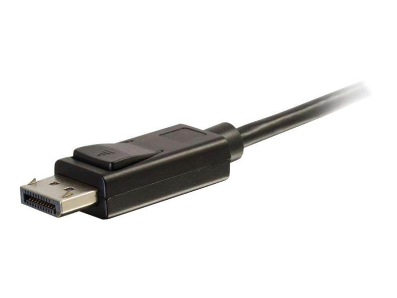 C2G 2m Mini DisplayPort to DisplayPort Adapter Cable 4K UHD - Black - DisplayPort cable - 2 m