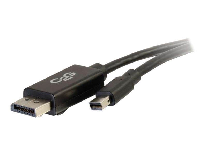 C2G 2m Mini DisplayPort to DisplayPort Adapter Cable 4K UHD - Black - DisplayPort cable - 2 m