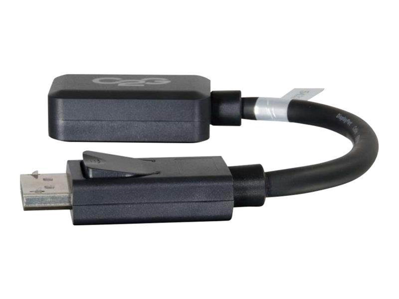 C2G 20cm DisplayPort to HDMI Adapter - DP Male to HDMI Female - Black - DisplayPort cable - 20 cm