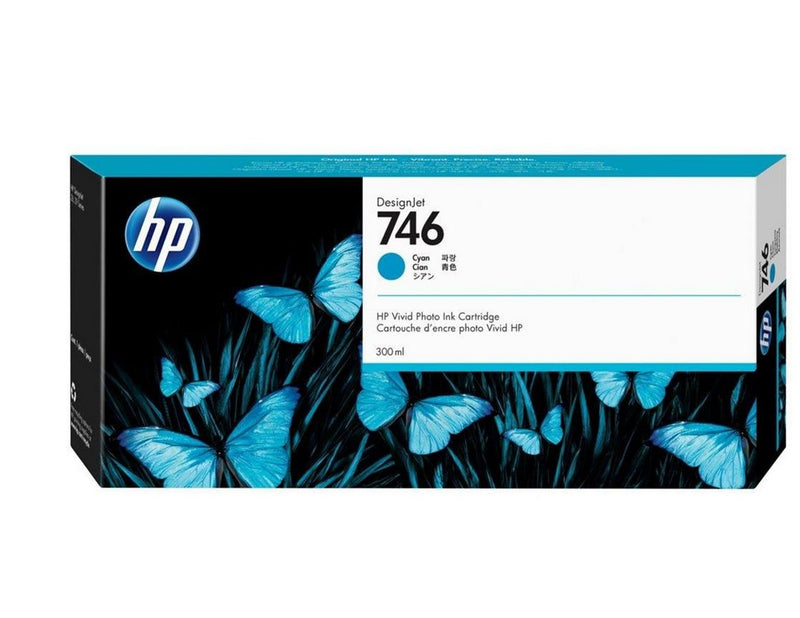 HP 746 / P2V80A Cyan Ink