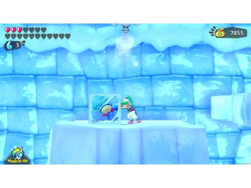 Wonder Boy: Asha in Monster World - Sony PlayStation 4 - Platformer - PEGI 7