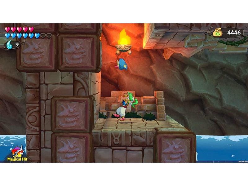 Wonder Boy: Asha in Monster World - Sony PlayStation 4 - Platformer - PEGI 7