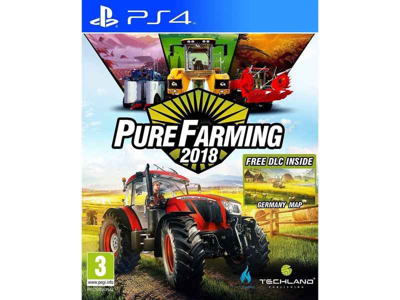 Pure Farming 2018 - Sony PlayStation 4 - Simulator - PEGI 3