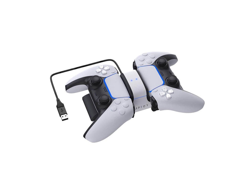 Raptor Gaming PS5 CS200 Dual Charging Dock - Miscellaneous Zubehör für Spielkonsole - Sony PlayStation 5