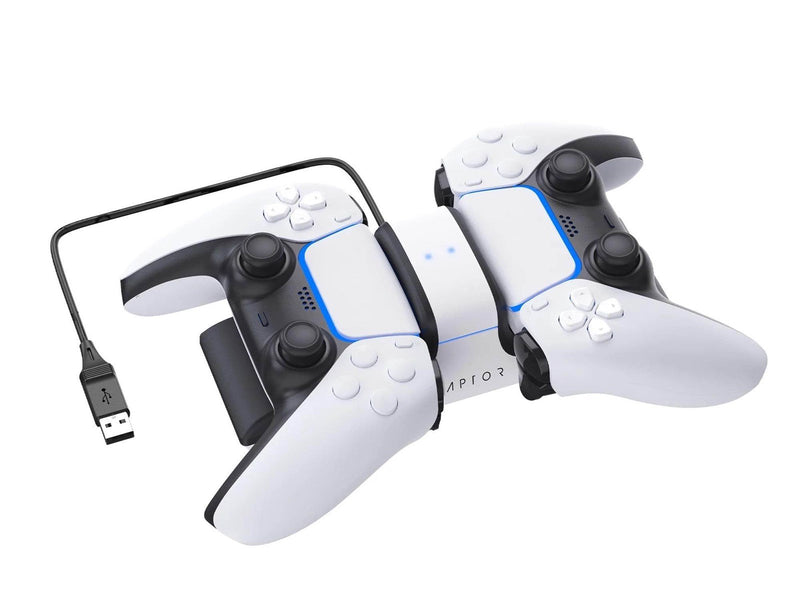 Raptor Gaming PS5 CS200 Dual Charging Dock - Miscellaneous Zubehör für Spielkonsole - Sony PlayStation 5