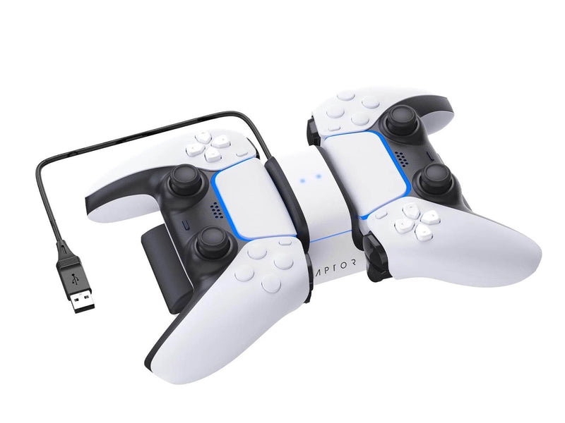 Raptor Gaming PS5 CS200 Dual Charging Dock - Miscellaneous Zubehör für Spielkonsole - Sony PlayStation 5