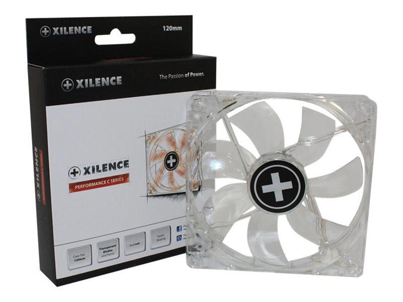 Xilence Performance C Series XPF120.TR - Gehäuselüfter - 120mm - Rot