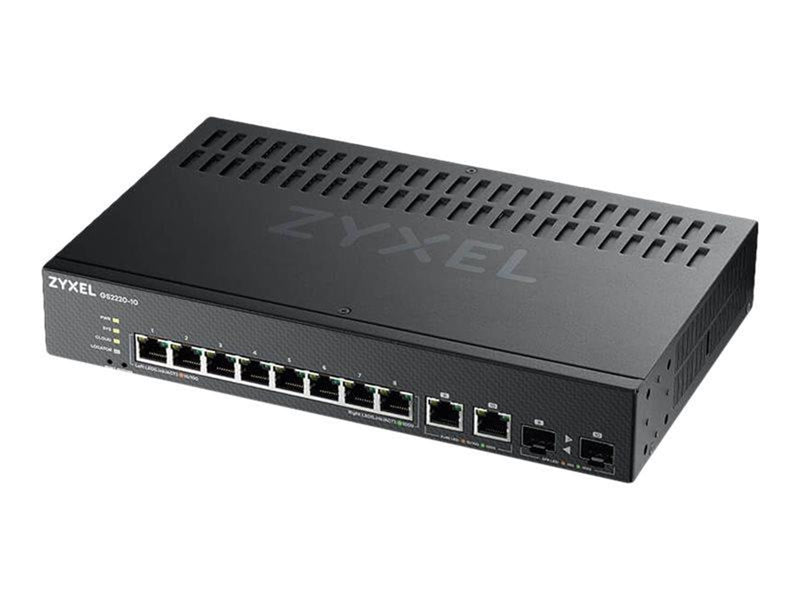 ZyXEL GS2220-10 8-Port GbE L2 Managed Switch
