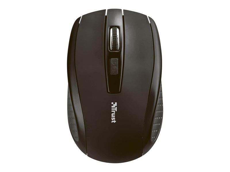 Trust Qoby 4-in-1 Home Office Set - Keyboard, mouse, headset and web camera set - Nordisch - Schwarz
