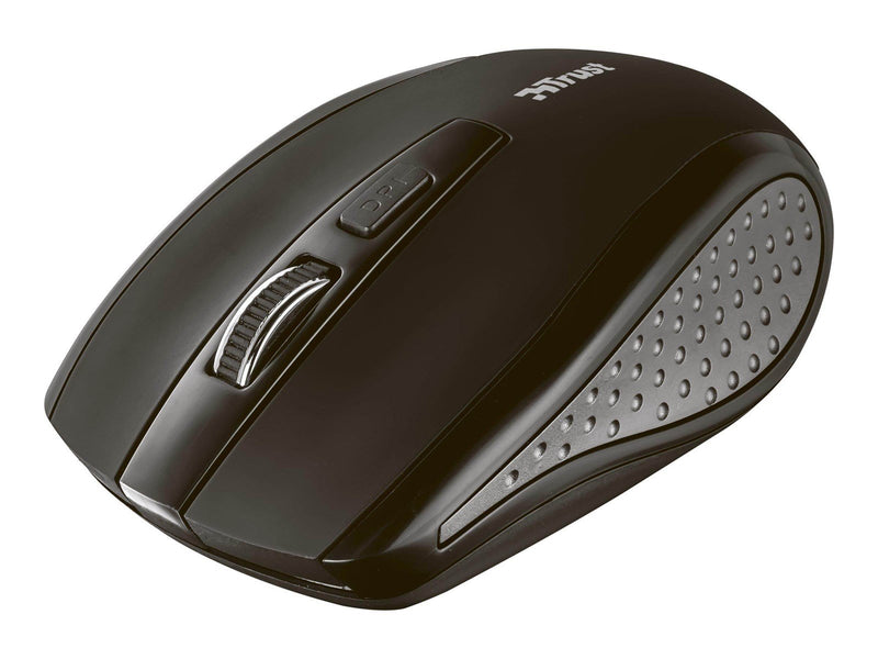 Trust Qoby 4-in-1 Home Office Set - Keyboard, mouse, headset and web camera set - Nordisch - Schwarz