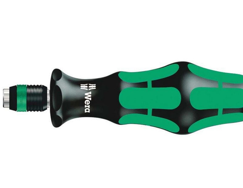 Wera 816 R Bits-Handhalter mit Rapidaptor Schnellwechselfutter, 1/4 Zoll x 119 mm