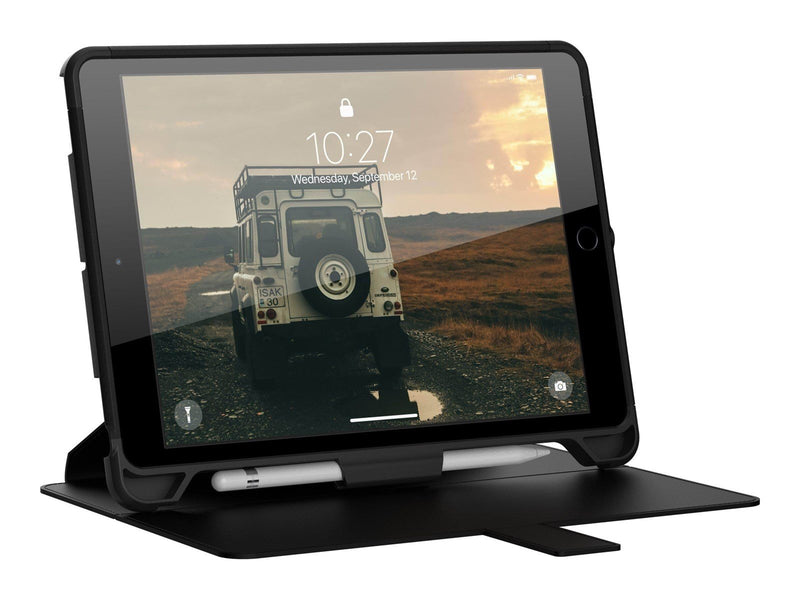 UAG Apple iPad 10.2" (7/8 Gen 2019/2020) Rugged Case Scout w/ Folio - Black