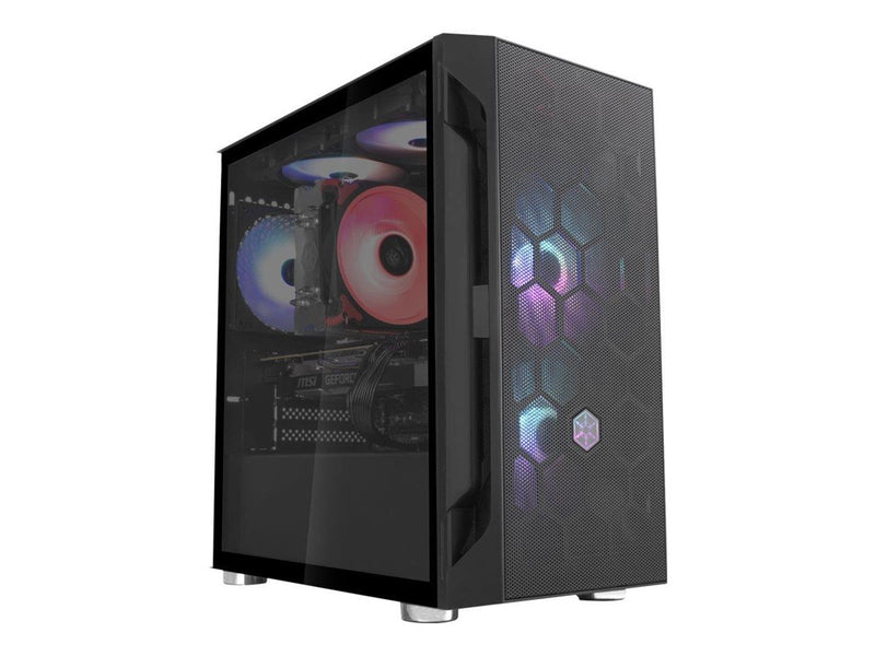 SilverStone FARA H1M - Gehäuse - Tower - Schwarz