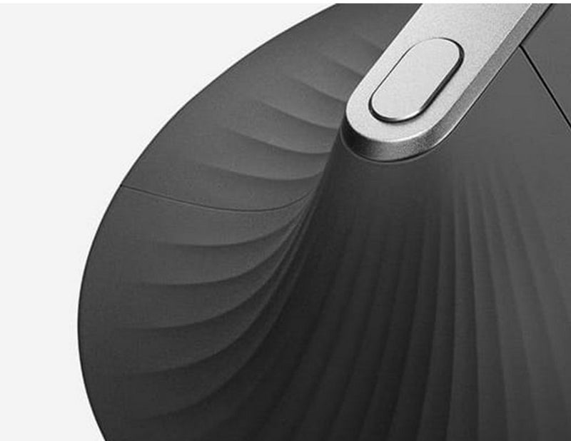 Logitech MX Vertical Advanced wireless Bluetooth - Mac & PC - Ergonomische Maus (Schwarz)