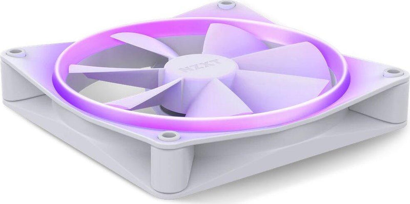 NZXT F140 RGB DUO - Gehäuselüfter, Weiß (140mm, 20x LED)