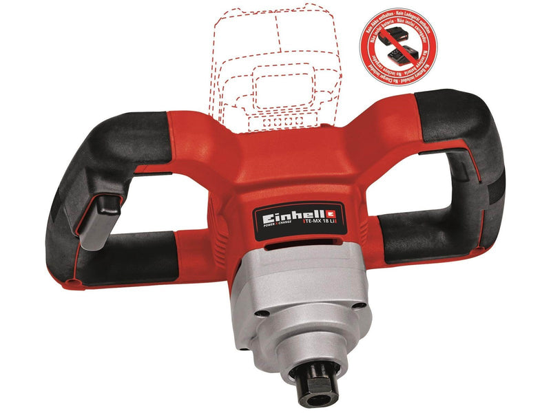 Einhell Cordless Paint/Mortar Mixer TE-MX 18 Li - Solo