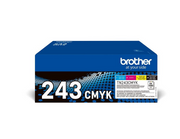 Brother TN243CMYK / TN 243CMYK Value Pack 4-Pack