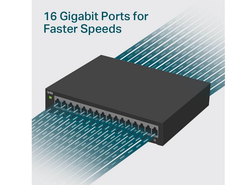TP-Link TL-SG116E 16-Port Gigabit Easy Smart Switch