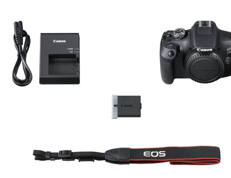 Canon EOS 2000D 18-55mm IS II + SB130 Bag + 16GB SD Card