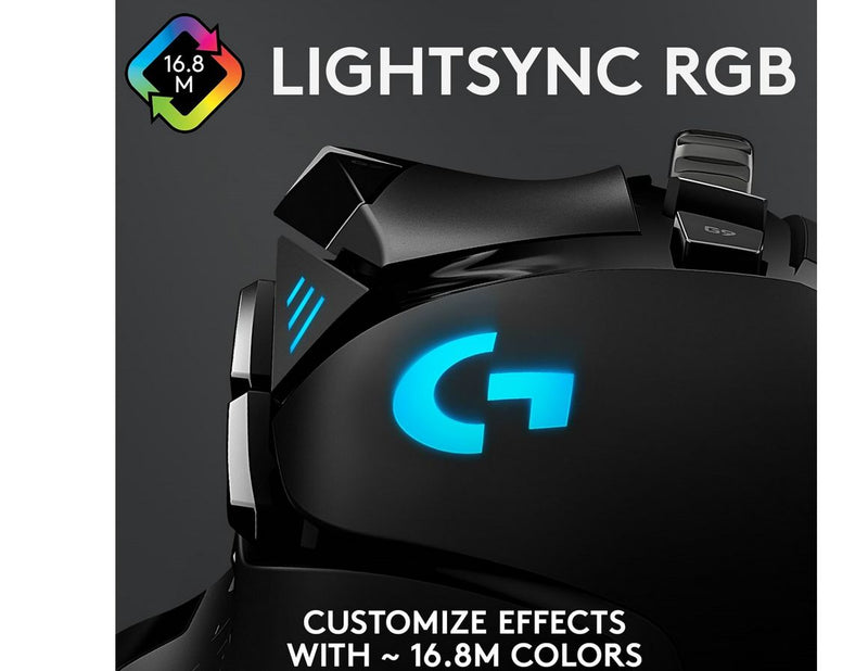 Logitech G502 HERO - Gaming Maus (Schwarz mit RGB)
