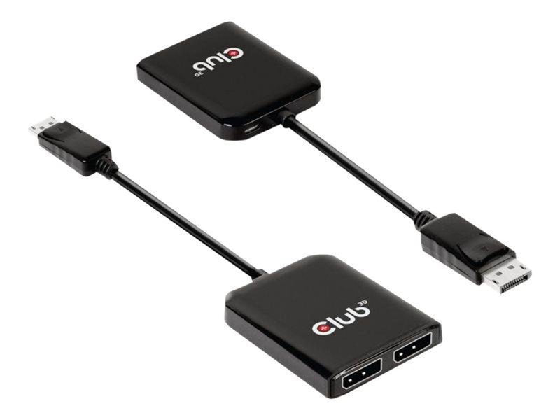Club 3D CSV-7200 - video/audio splitter - 2 ports