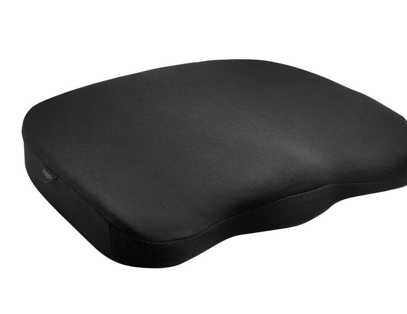Kensington Ergonomische Sitzkissen aus Formschaum, schwarz