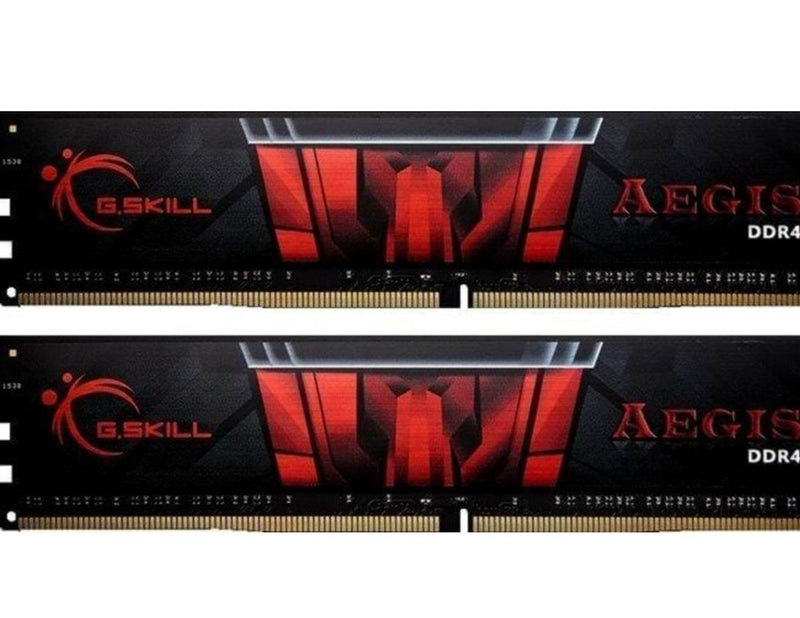 G.Skill AEGIS DDR4-3000 - 32GB - CL16 - Dual Channel (2 pcs) - Intel XMP - Schwarz