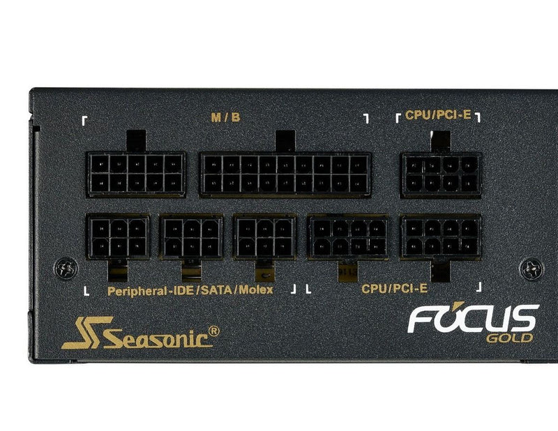 Seasonic Focus SGX 650 Netzteile - 650 Watt - 120 mm - ATX - 80 Plus Gold zertifiziert