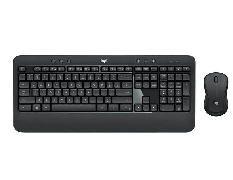 Logitech MK540 Advanded Wireless Combo - FR - Tastatur & Maus Set - Französisch - Schwarz