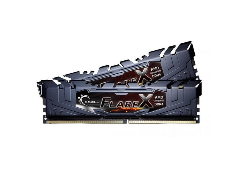 G.Skill Flare X DDR4-3200 - 16GB - CL16 - Dual Channel (2 pcs) - AMD Optimized - Schwarz