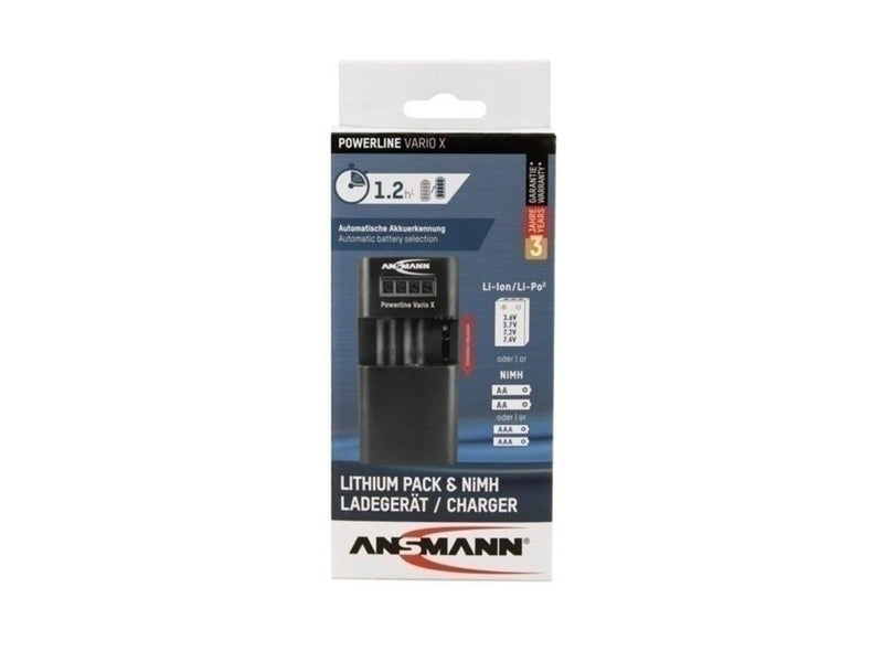 ANSMANN POWERLINE VARIO X UNIVERSAL BATTERIOPLADER