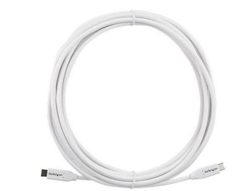 StarTech.com 4m 13ft USB C to USB C Cable 5A PD - USB 2.0 USB-IF Certified - USB-C cable - 4 m