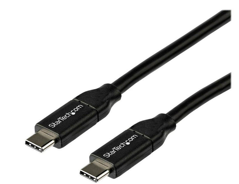 StarTech.com 2m 6ft USB C to USB C Cable - 5A PD - USB 2.0 USB-IF Certified - USB-C cable - 2 m