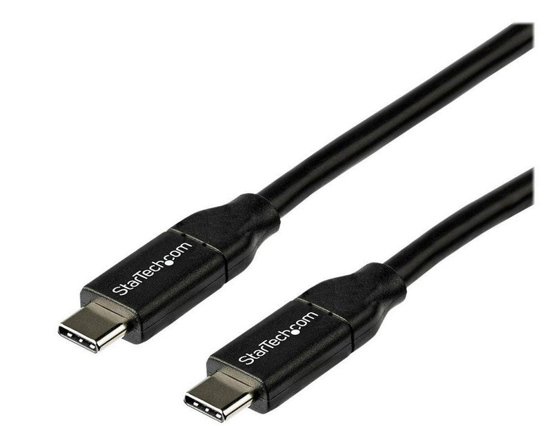StarTech.com 2m 6ft USB C to USB C Cable - 5A PD - USB 2.0 USB-IF Certified - USB-C cable - 2 m