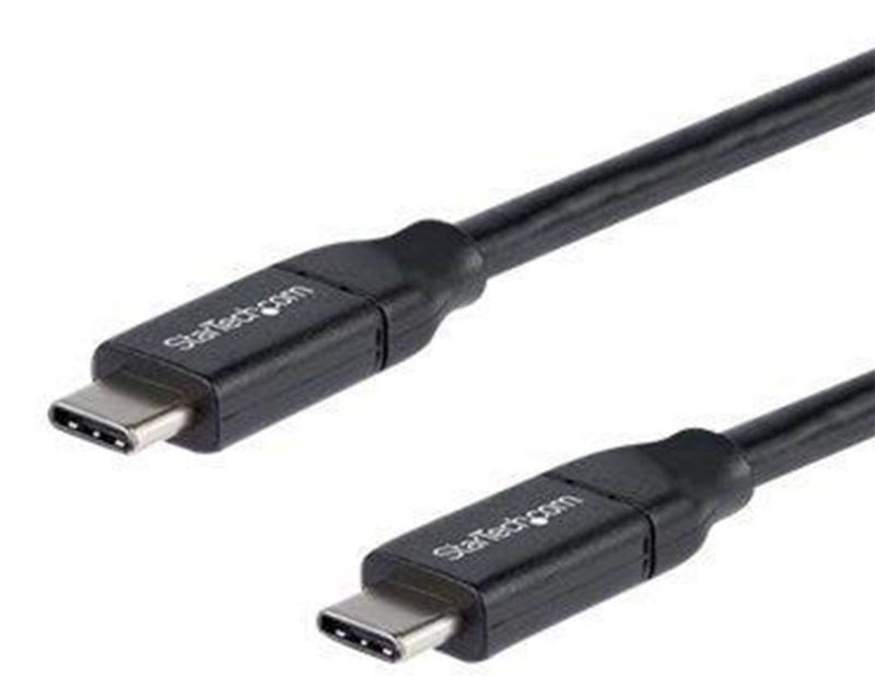 StarTech.com 2m 6ft USB C to USB C Cable - 5A PD - USB 2.0 USB-IF Certified - USB-C cable - 2 m