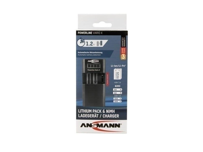 ANSMANN POWERLINE VARIO X UNIVERSAL BATTERIOPLADER