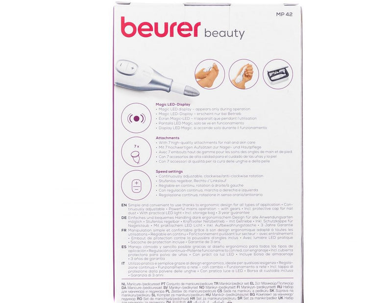 Beurer MP 42 - electric manicure/pedicure device